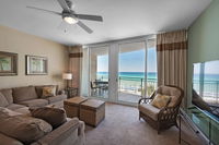 0305 - 2B/2 Bath With Bunks - Gulf Front Balcony - Living Room Faces the Gulf Tourism Hollywood